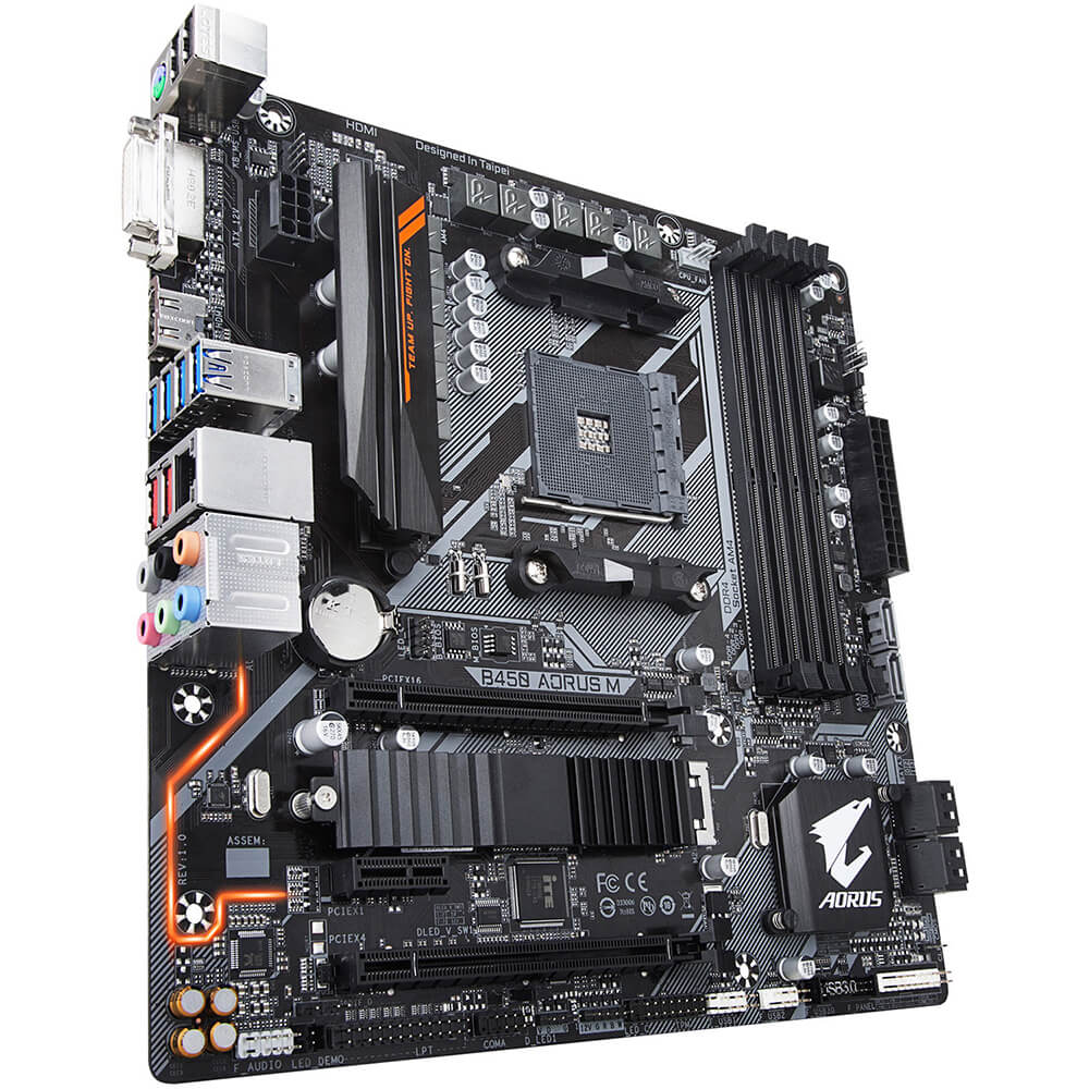 gaming pc build under $500 motherboard